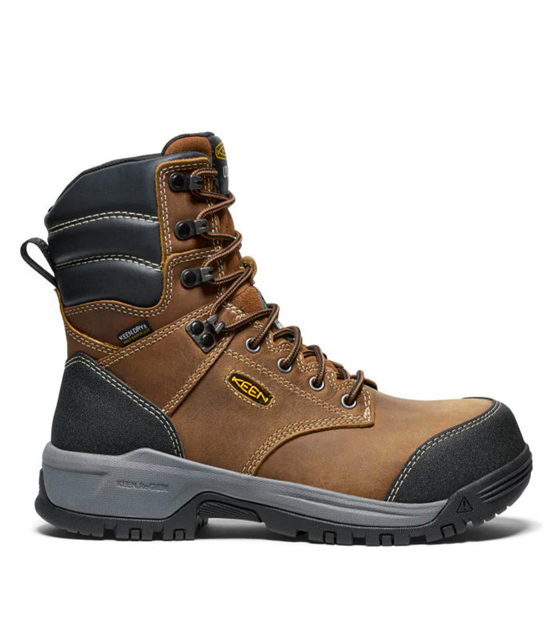 Women's Work Boots CSA Evanston 8" Waterproof  Carbon-Fiber Toe - Keen