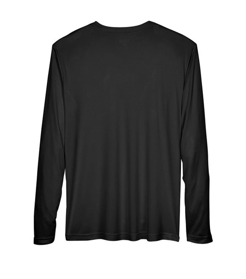 Ladies' Zone Performance Long-Sleeve T-Shirt Black TT11WL - Team 365