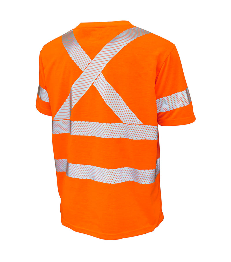 T-Shirt De Sécurité À Manches Courtes En Jersey Orange - Tough Duck