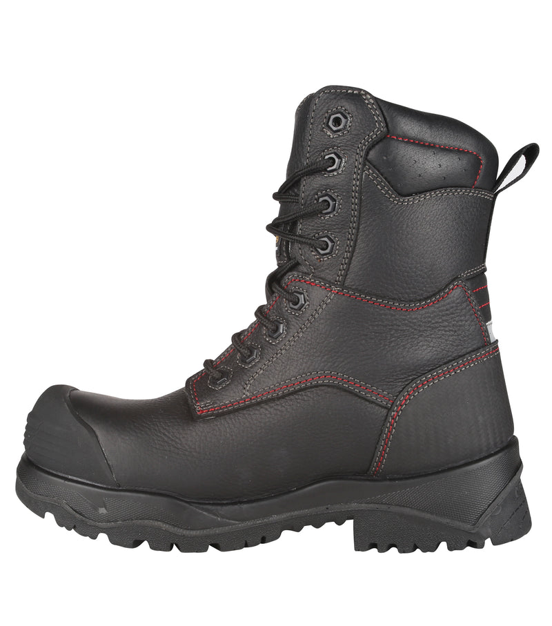 8" Winter Work Boots Magnetic metal free, men - Acton