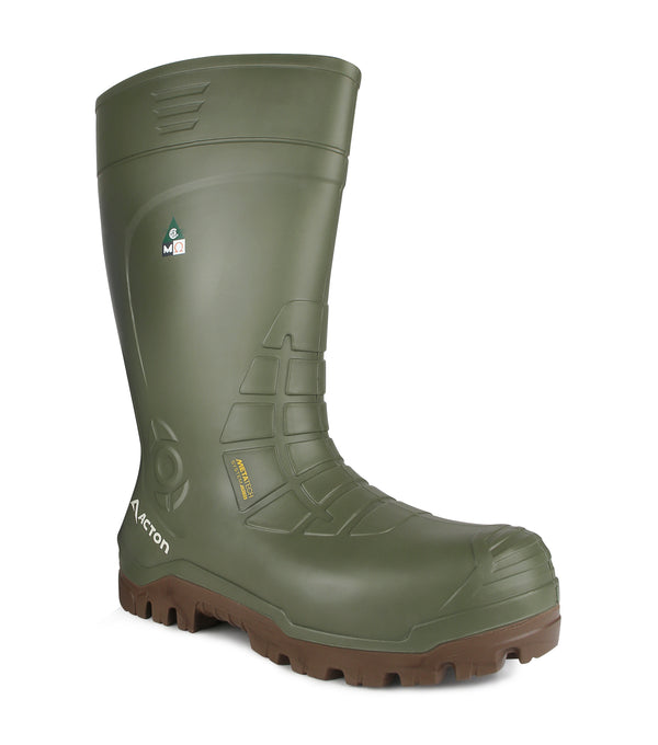 Synthetic rubber boots (PU) Bering with metguard protection - Acton