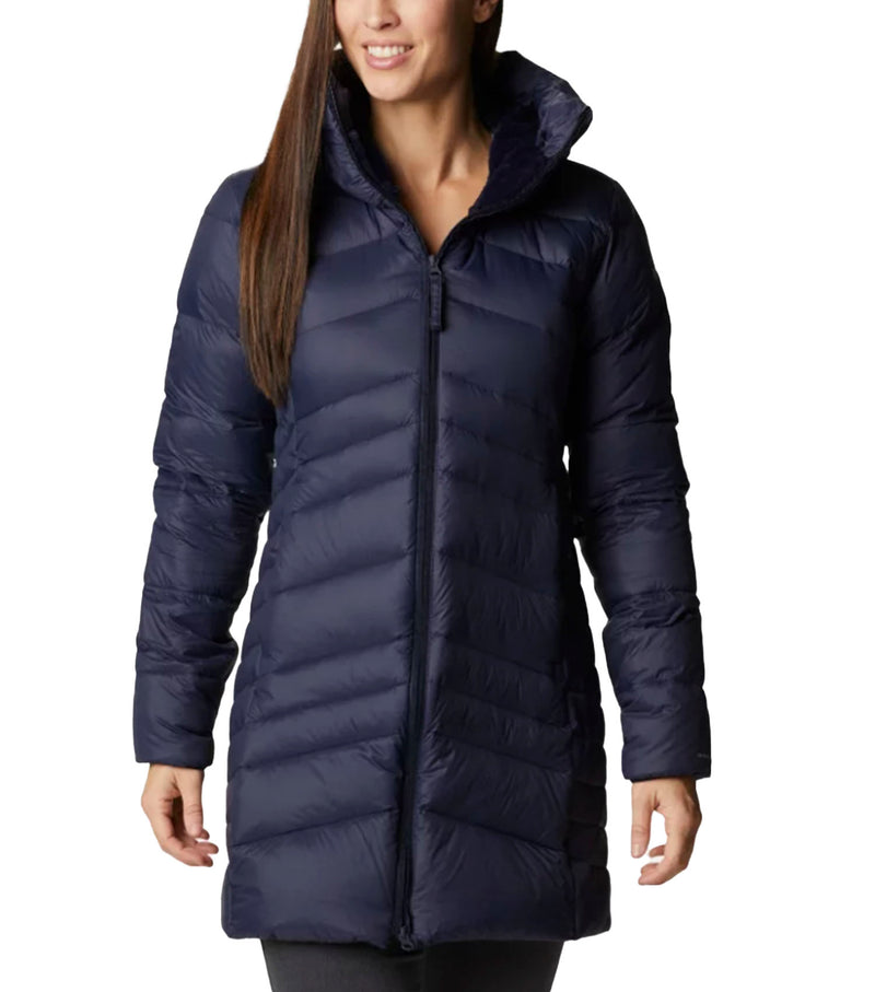 Women's Down Hooded Jacket Autumn Park - Columbia