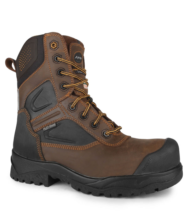 Bottes de travail 8" Thor avec semelles 4Grip, homme - Acton