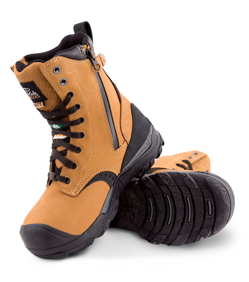 8'' Work Boots PF648 Waterproof, Women - Pilote & Filles