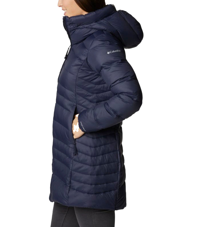 Women's Down Hooded Jacket Autumn Park - Columbia