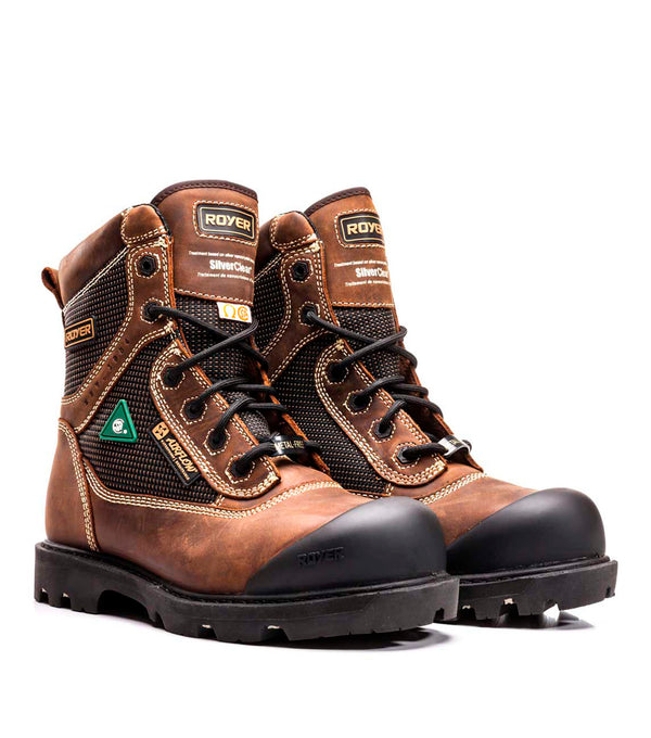 8'' Work Boots 8620FLX in Leather with Waterproof Membrane - Royer
