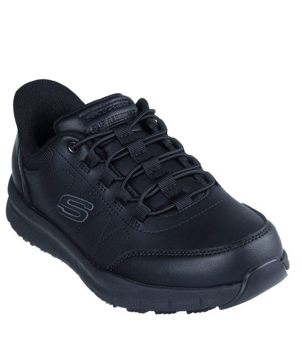 Work Shoes Nampa-Knotly with Non-Slip Outsole - Skechers