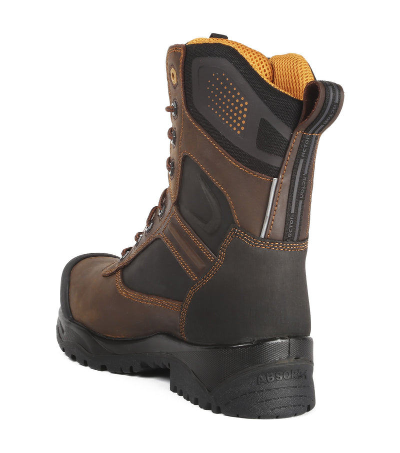 Bottes de travail 8" Thor avec semelles 4Grip, homme - Acton