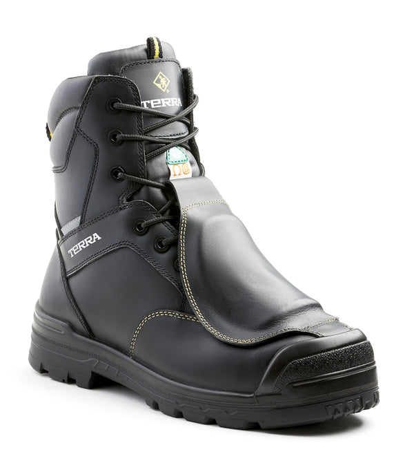 8'' Work Boots Barricade with Met-guard Protection - Terra