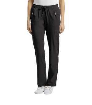 Cargo Pants with Elastic Waist Black 309 – Whitecross