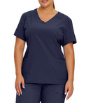 Uniform top V-neck with 2 pockets 785 Navy – Whitecross