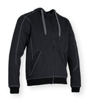 Hooded sweatshirt with zip CHARPENTE - Hugo Strong