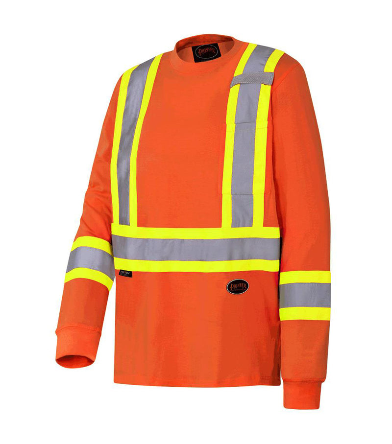 100% Cotton High Visibility Long-Sleeve Sweater - Pioneer