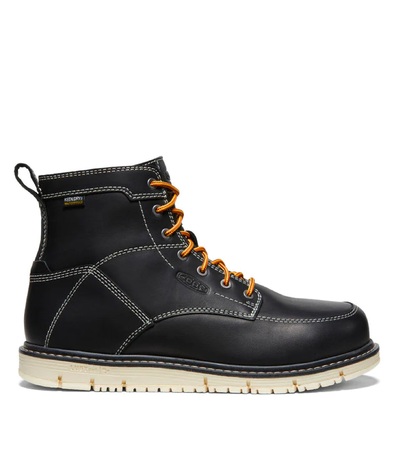 6'' Work Boots San Jose (Black) with Waterproof Membrane – Keen
