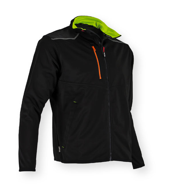 Two-tone jacket with INJECTION microfleece lining - Hugo Strong