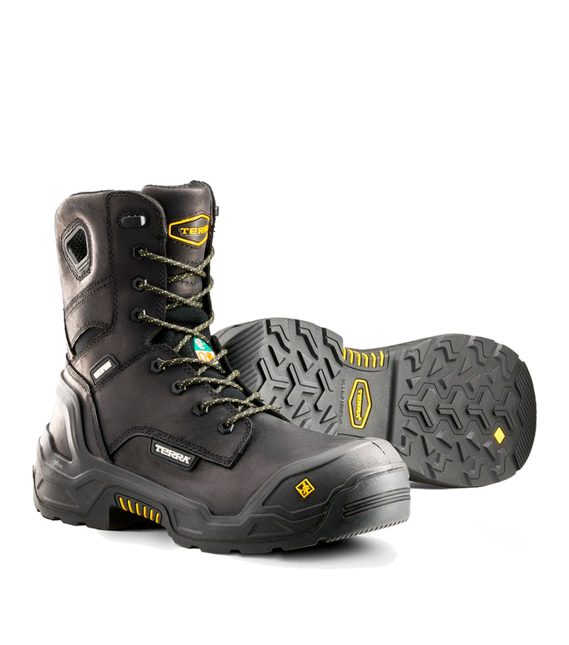 8'' Work Boots Exile With Waterproof Membrane -Terra