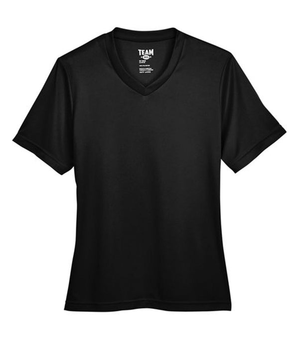 Women's Short Sleeve Sweater Black - Team 365