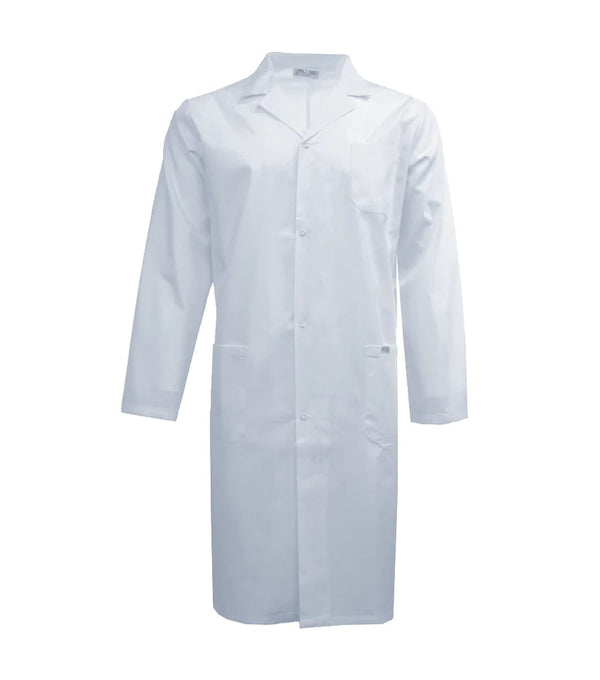 Blouse de laboratoire unisexe à boutons-pression L407 - Mobb