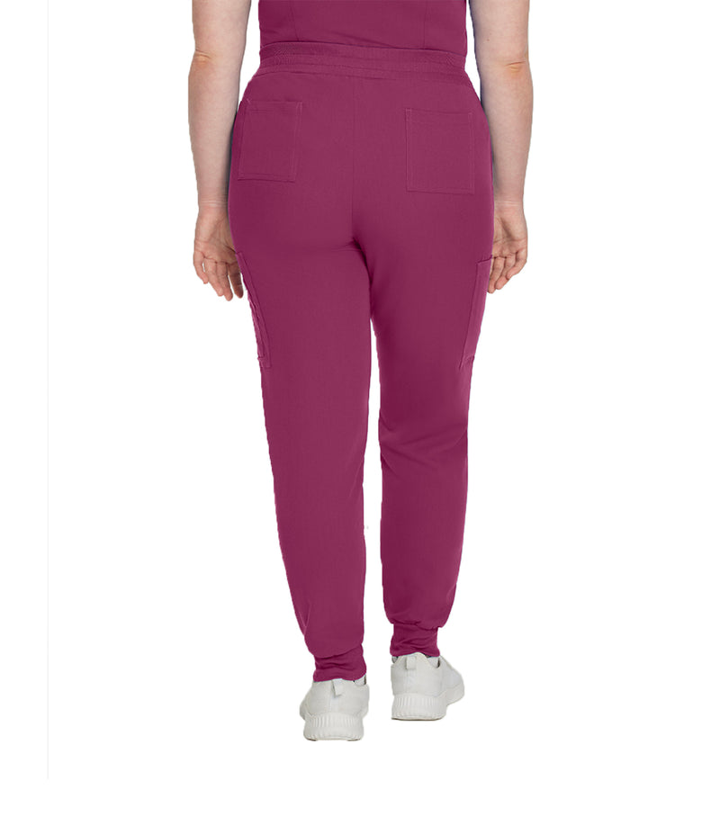 Jogger Pants with Cargo Pockets 380 Raspberry - Whitecross