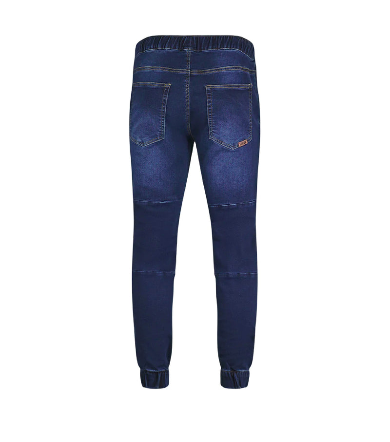 Pantalon de jogging extensible tricoté pour hommes Indigo - Task