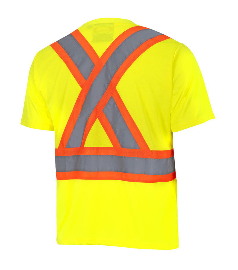 High Visibility Short-Sleeve Work T-Shirt 51160 - Pioneer