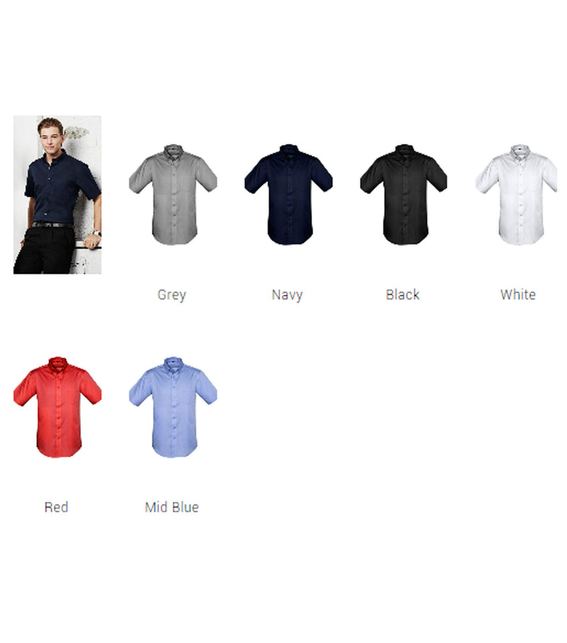 S522MS Short Sleeve Shirt - Biz Collection