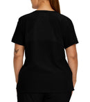 Uniform top V-neck with 2 pockets 785 Black – Whitecross