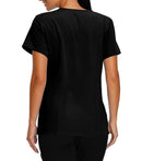 Uniform top V-neck with 4 pockets 659 Black – Whitecross