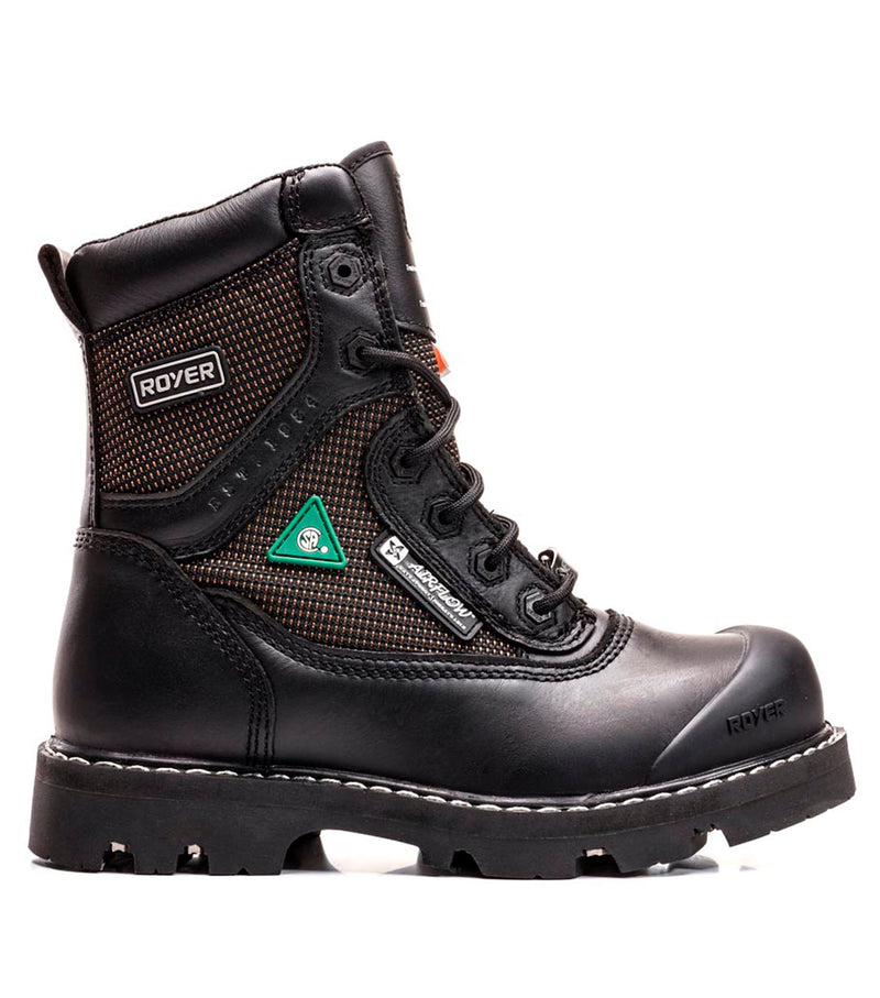 8'' Work Boots 8600FLX in Leather with Waterproof Membrane - Royer