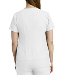 Haut d'uniforme Encolure en V à 3 poches 796 Blanc – Whitecross