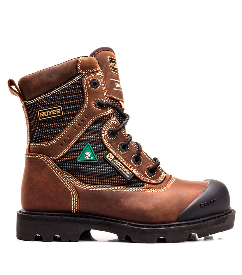 8'' Work Boots 8620FLX in Leather with Waterproof Membrane - Royer