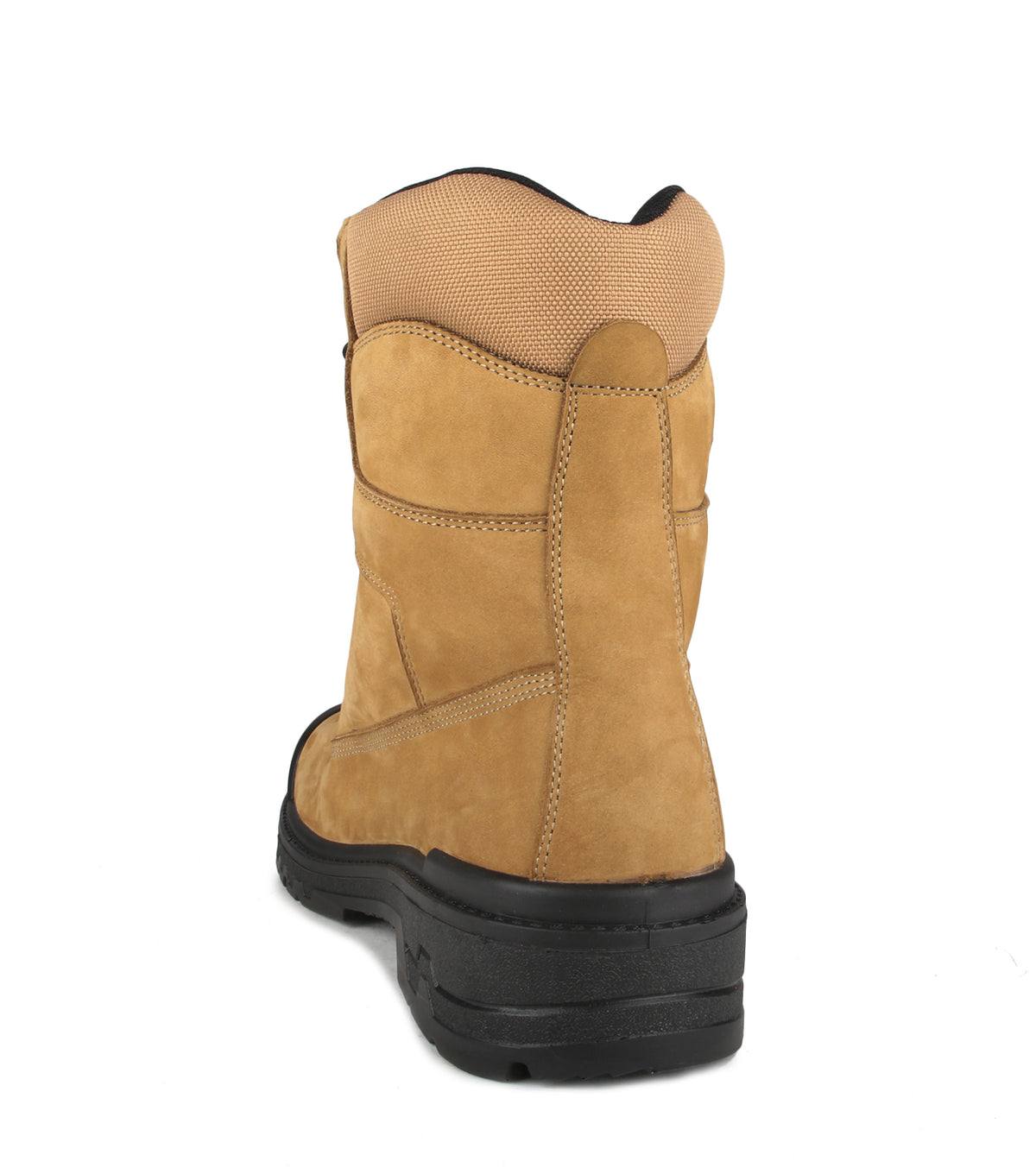 Acton Prolite Work Boots - Tan Nubuck CSA Safety Boots With Steel Toe, Size 8.5