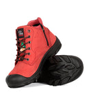 6'' Work Boots S556 in Nubuck Leather - Pilote & Filles