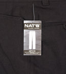 Black Uniform Pant with Western Pockets - Nat's