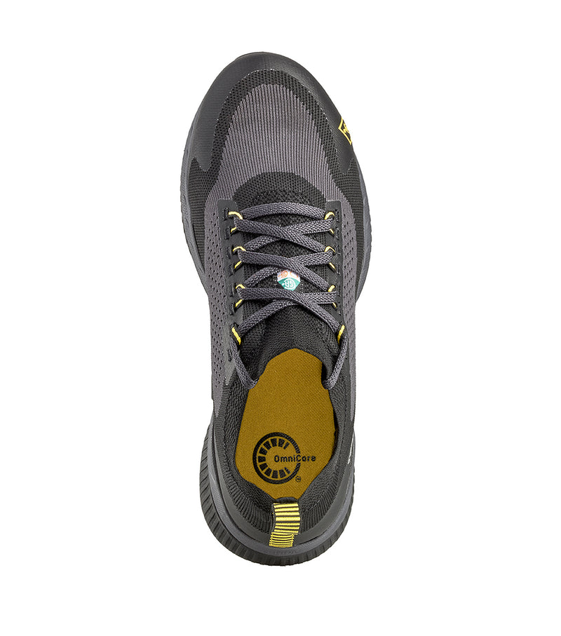 Souliers de travail Eclipse (Noir/Jaune) sans métal - Terra