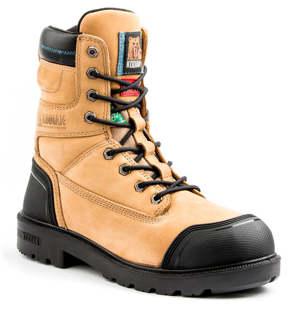 8" work boots Bleu Plus with aluminium toe protector, men - Kodiak