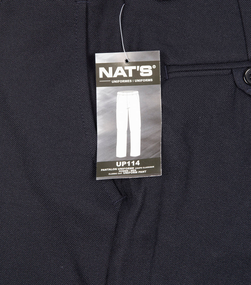 Dark Blue Classic Cut Uniform Pant - Nat's