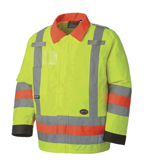 High Visibility Waterproof Work Coat 19036 - Pioneer 