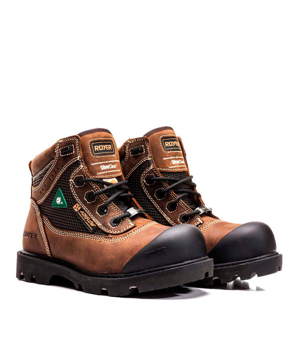 6" Work Boots 8420FLX in Leather with Waterproof Membrane - Royer