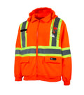 Manteau 25-410REF en Polar avec Bande réfléchissantes orange - Ganka