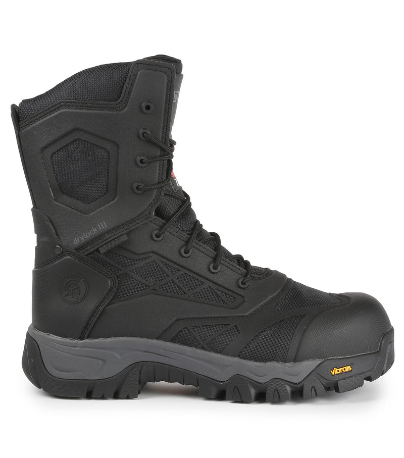 8" work boots Stealth waterproof & 200g Thinsulate - STC