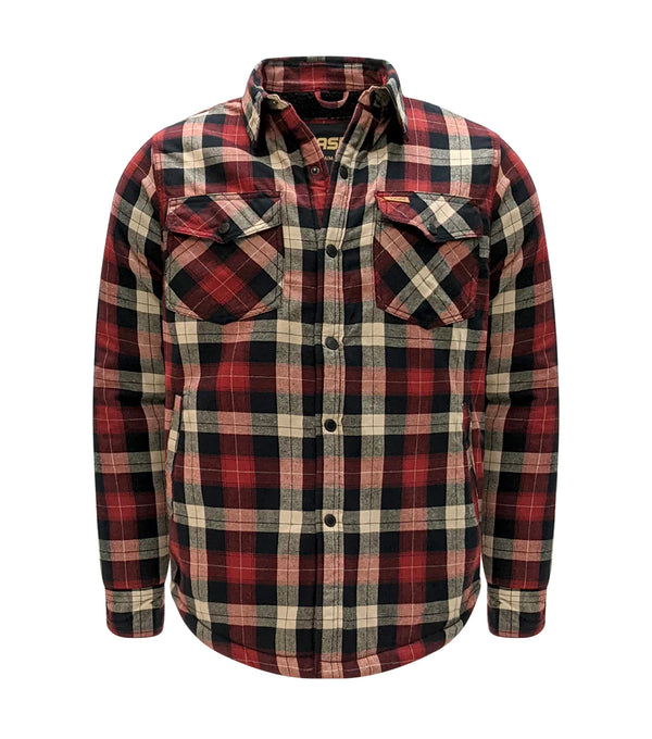 Men’s Flannel Jacket with Sherpa Lining - Task 