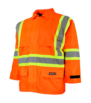 Raincoat 87R72 high-visibility - Ganka