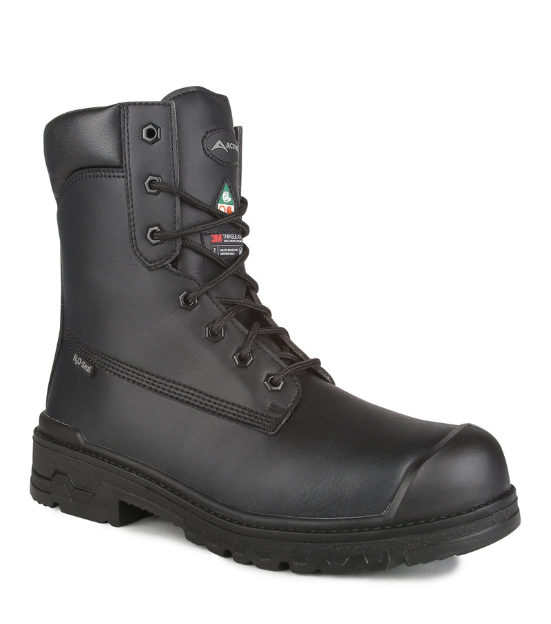 8" Work Boots Prospect in microfiber, homme - Acton