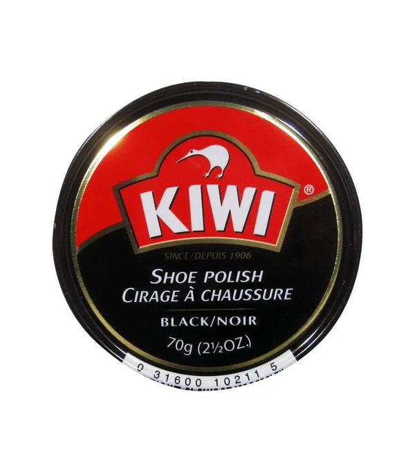 Black Shoe Polish 70g - Kiwi