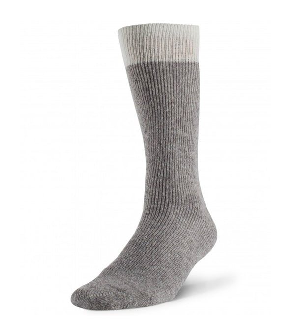 Boreal Socks Medium Gray and White - Duray
