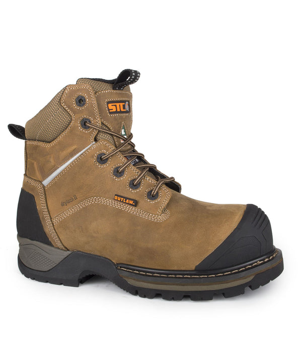 6'' Work Boots Outlaw with 200g Thinsulate Insulation - STC