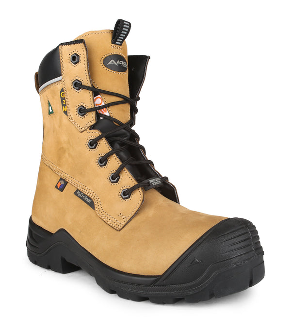 8" Work Boots G2M Metal Free Wide Fit, unisex - Acton