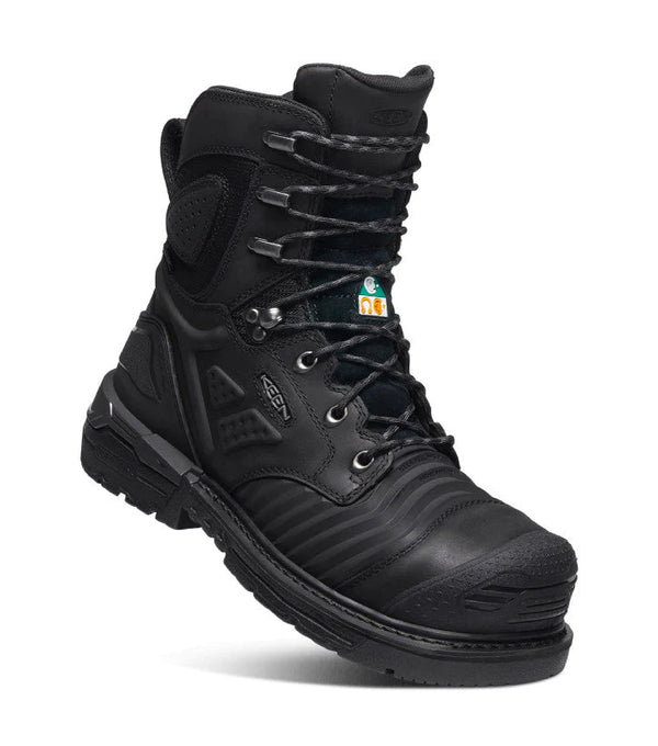 8'' Work Boots Philadelphia (Black) with Waterproof Membrane – Keen
