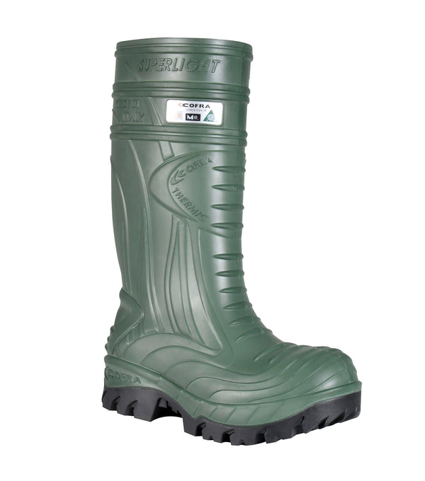 15.5" PU Boots Thermic insulated with internal metguard - Cofra